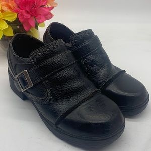 Milwaukee Black Leather Ankle Boots Biker Shoes Size 10 BAB4776D